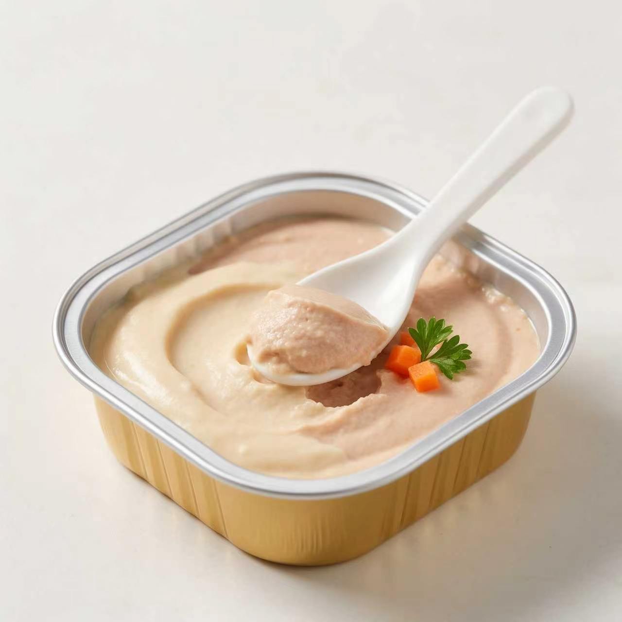 치킨 무스 트레이 습식사료 제품 이미지